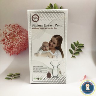 Cốc hứng và hút sữa Silicone Mom Trusted ( 100% silicone cao cấp )