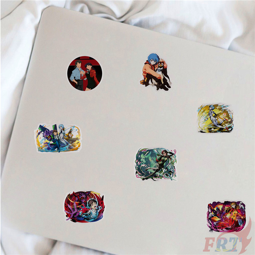 ❉ NEON GENESIS EVANGELION - Series 03 Anime EVA Ayanami Rei Stickers ❉ 50Pcs/Set Waterproof DIY Fashion Decals Doodle Stickers