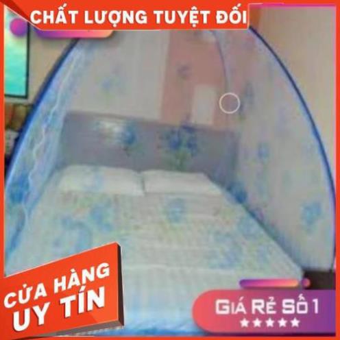 Mùng Tự Bung Đỉnh Nhọn Xếp Gọn Tiện Lợi 1.8m x 2m hàng Việt Nam chất lượng cao