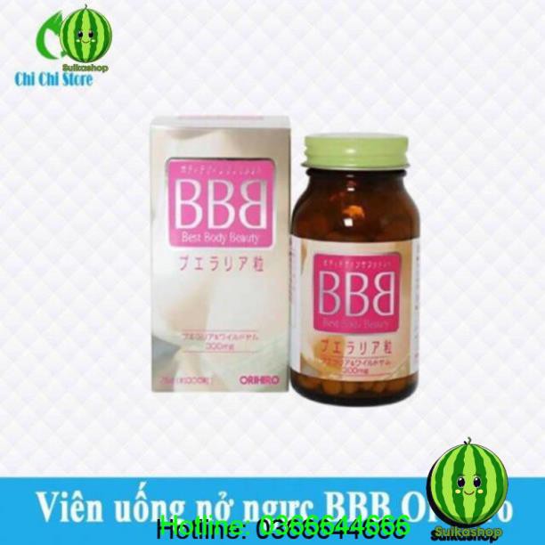 Viên uống nở ngực BBB Best Beauty Body Nhật Bản, Viên nở ngực BB Nhật Bản | Thế Giới Skin Care