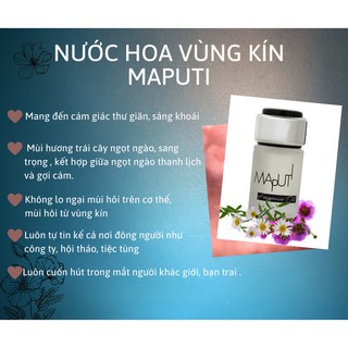 Nước hoa vùng kín phụ nữ Maputi