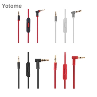 Dây cáp âm thanh chữ l 3.5mm thay thế cho beats solo hd studio pro