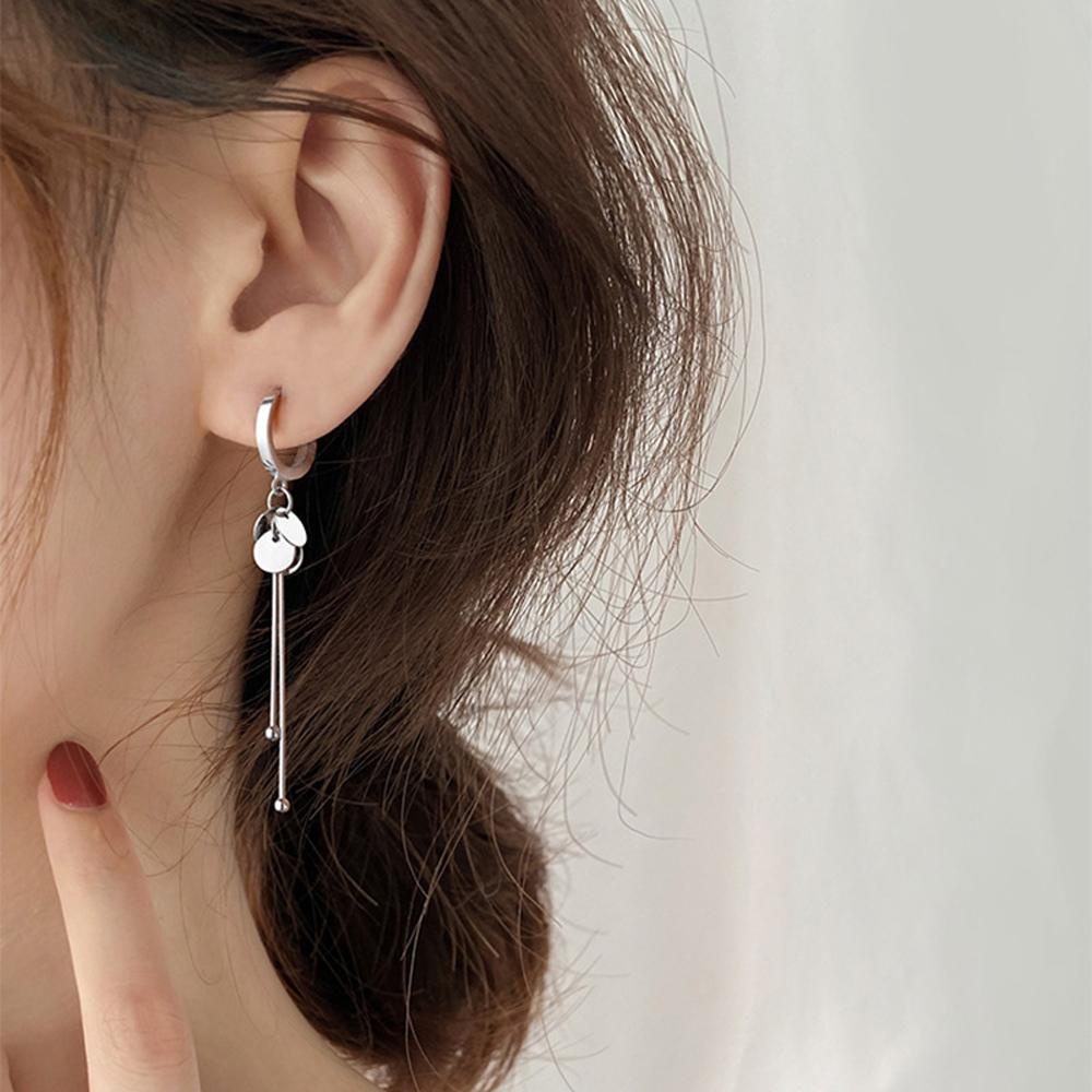 Bông Tai Hình Tròn Thiết Kế Mới Cao Cấp Thời Trang Dành Cho Nữ