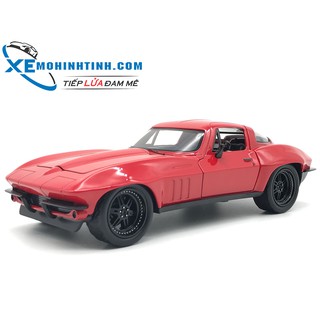 XE MÔ HÌNH  Letty’S Chevy Corvette 1:24 (Đỏ)