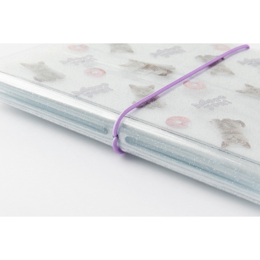 Binder Collect Book ARTBOX Hàn Quốc Đựng Sticker Nhãn Dán Họa Tiết Mèo 10 Sleeves