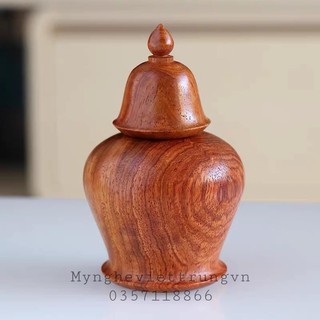 Lọ Tăm Gỗ Hương