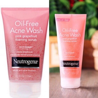 Sữa Rửa Mặt Neutrogena Pink Grapefruit Foaming Scrub