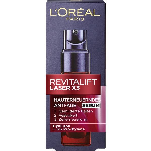 Serum chống lão hoá L'ORÉAL Revitalift Laser X3 Serum Anti-Age, 30 ml