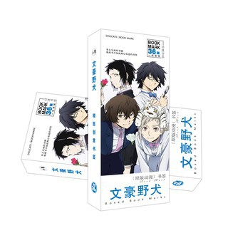 Hộp ảnh bookmark Bungou Stray Dogs Văn hào lưu lạc đánh dấu sách anime chibi