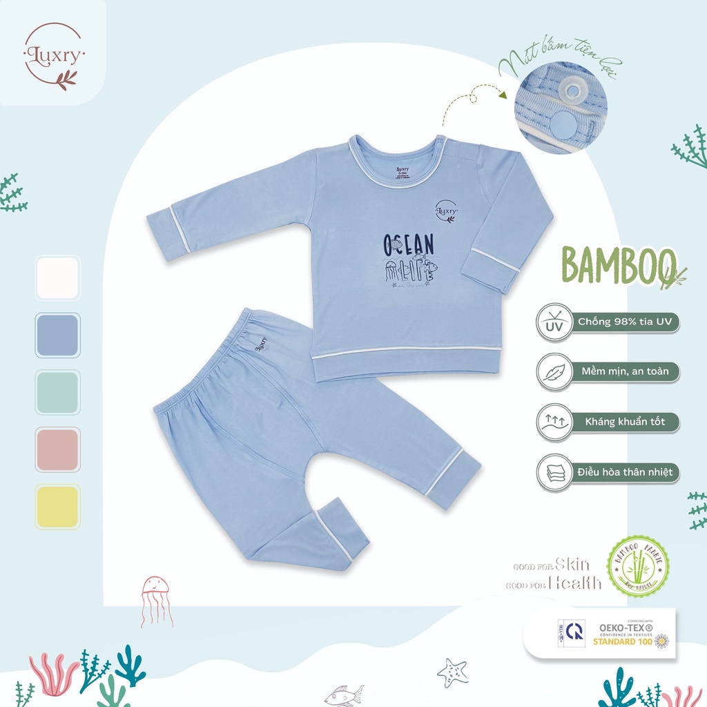 Bộ dài tay cài vai CLASSIC Luxry cơ bản dành cho 4 mùa hot nhất 2022