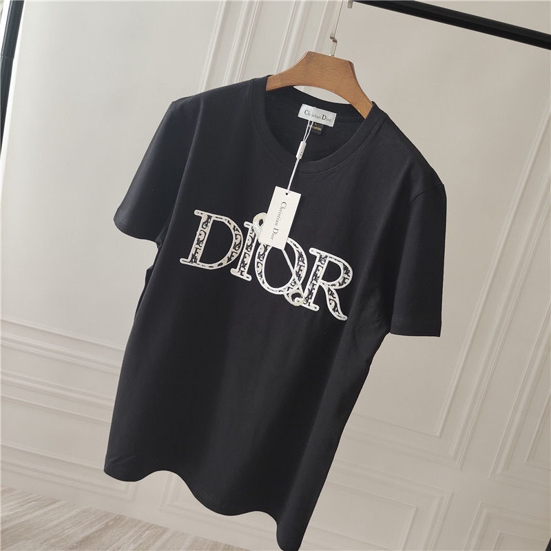 DIOR1 Ghim Dán Vải Thêu Chất Lượng Cao Phong Cách Âu Mỹ Dành Cho Nam Và Nữ
