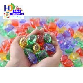 Hộp 30 viên giặt xả quần áo mỗi hộp 30 viên