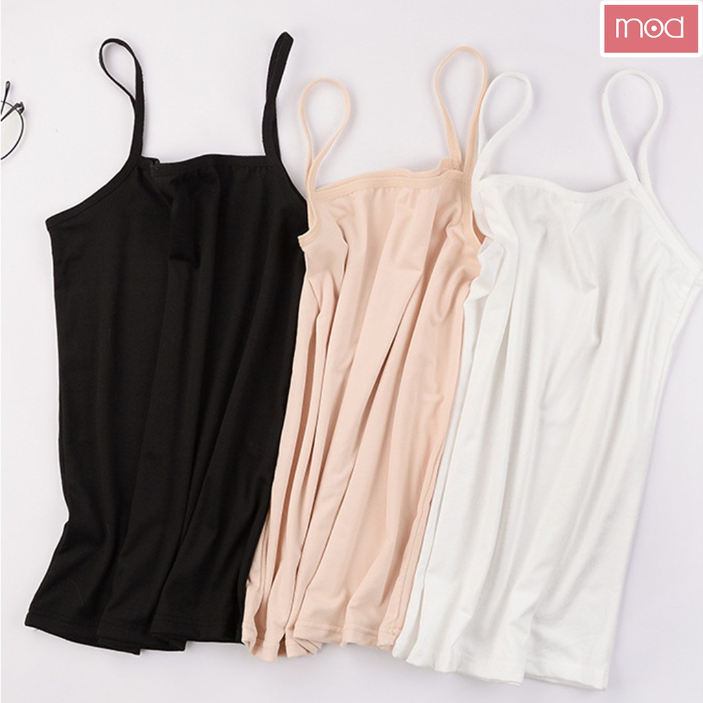 Áo 2 Dây Thời Trang Chất Cotton Mềm Mịn Co Giãn A2
