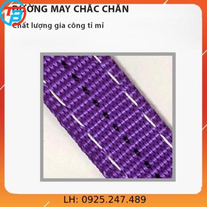 Dây Cáp Vải Cẩu Hàng - Hệ số 5:1 Loại 1 Tấn (Đủ size)
