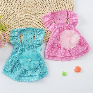 Đầm Công Chúa Công Chúa Phối Ren Cho Thú Cưng