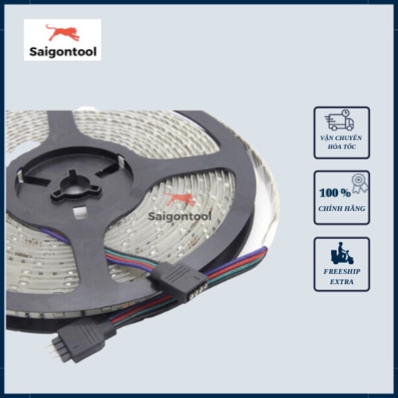 Cuộn Led dán 5050 điều chỉnh màu (12V, cuộn 5m)