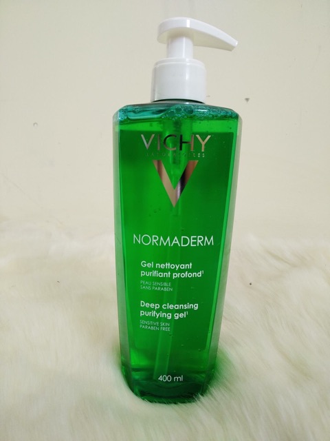 Gel Rửa Mặt Ngăn Ngừa Mụn Vichy Normaderm Deep Cleansing Purifying 400ml