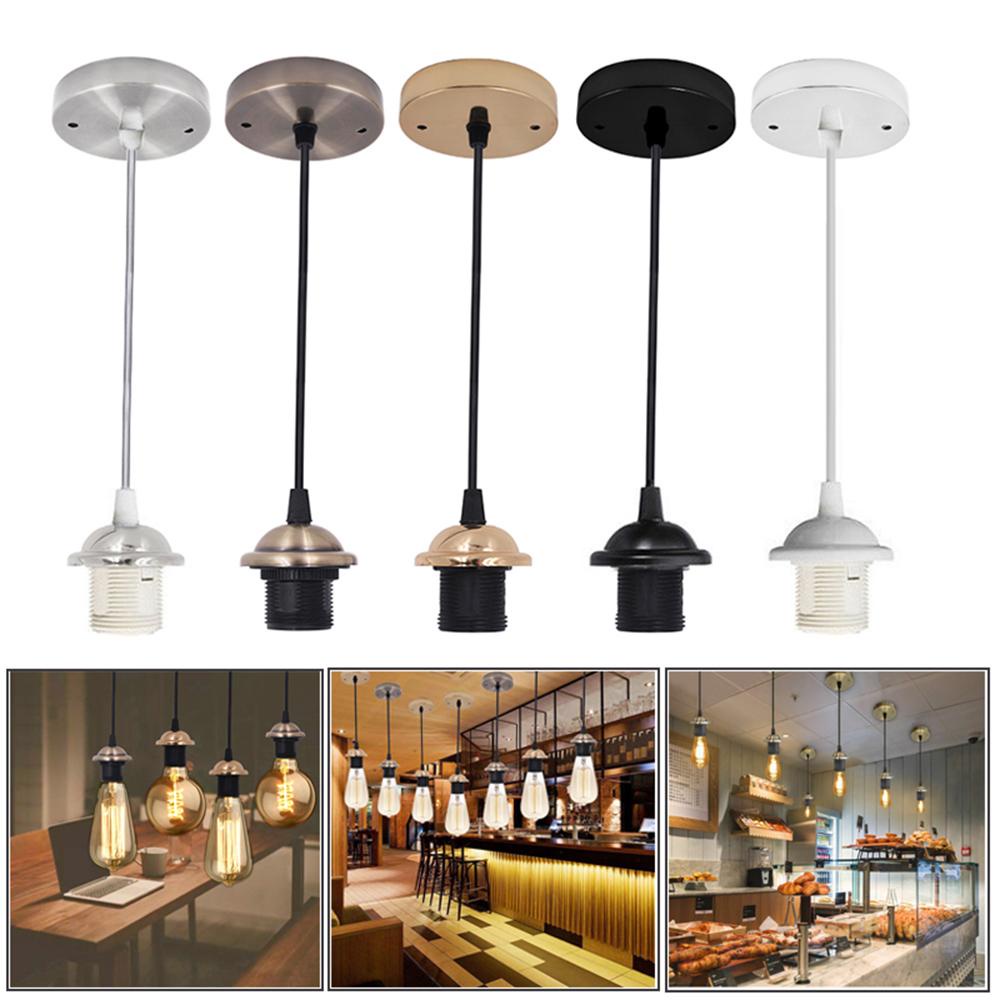 Chuôi Đèn E27 Gắn Trần Nhà Phong Cách Cổ Điển