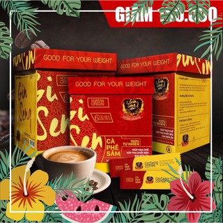 CÀ PHÊ SÂM GINSENG ( 1hộp 30 gói tặng kèm cẩm nang )