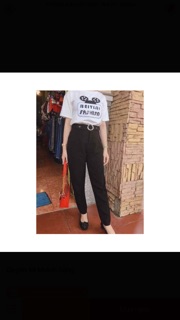 QUẦN BAGGY NỮ ĐAI L1