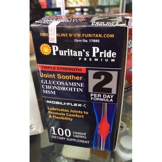  Viên uống xương khớp Glucosamine Puritan’s Pride   nhập khẩu chính hãng Bác sĩ khuyên dùng có bán tại nhà thuốc  