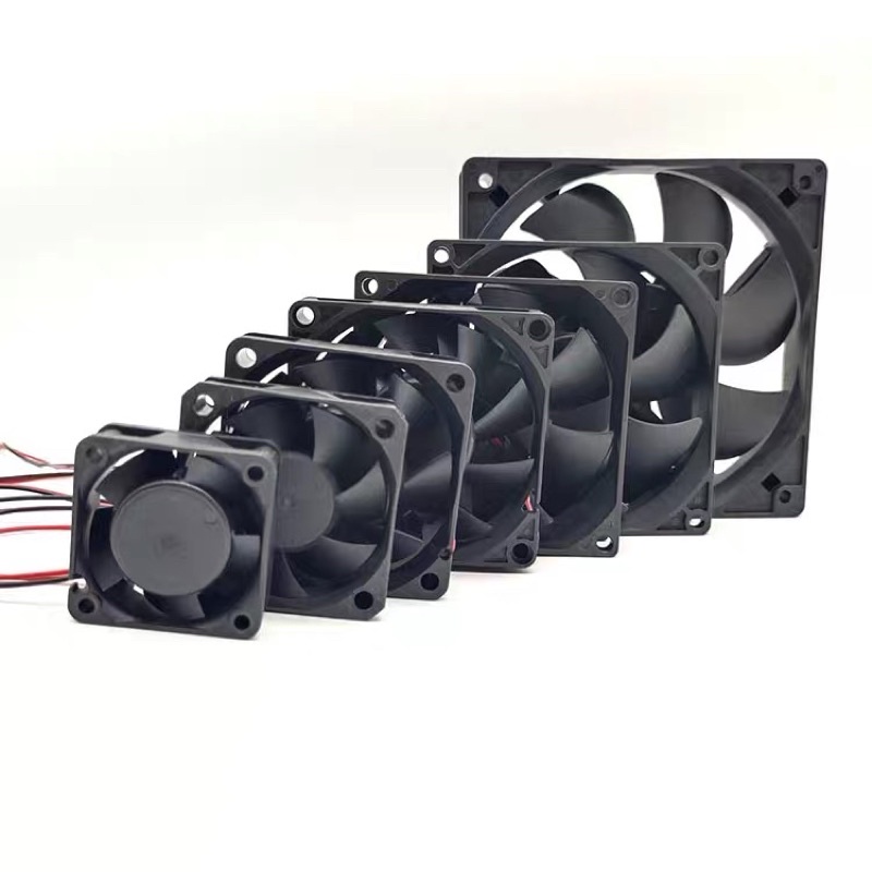 Quạt Tản Nhiệt 5V 12V 24V các loại 6x6, 8x8, 12x12CM