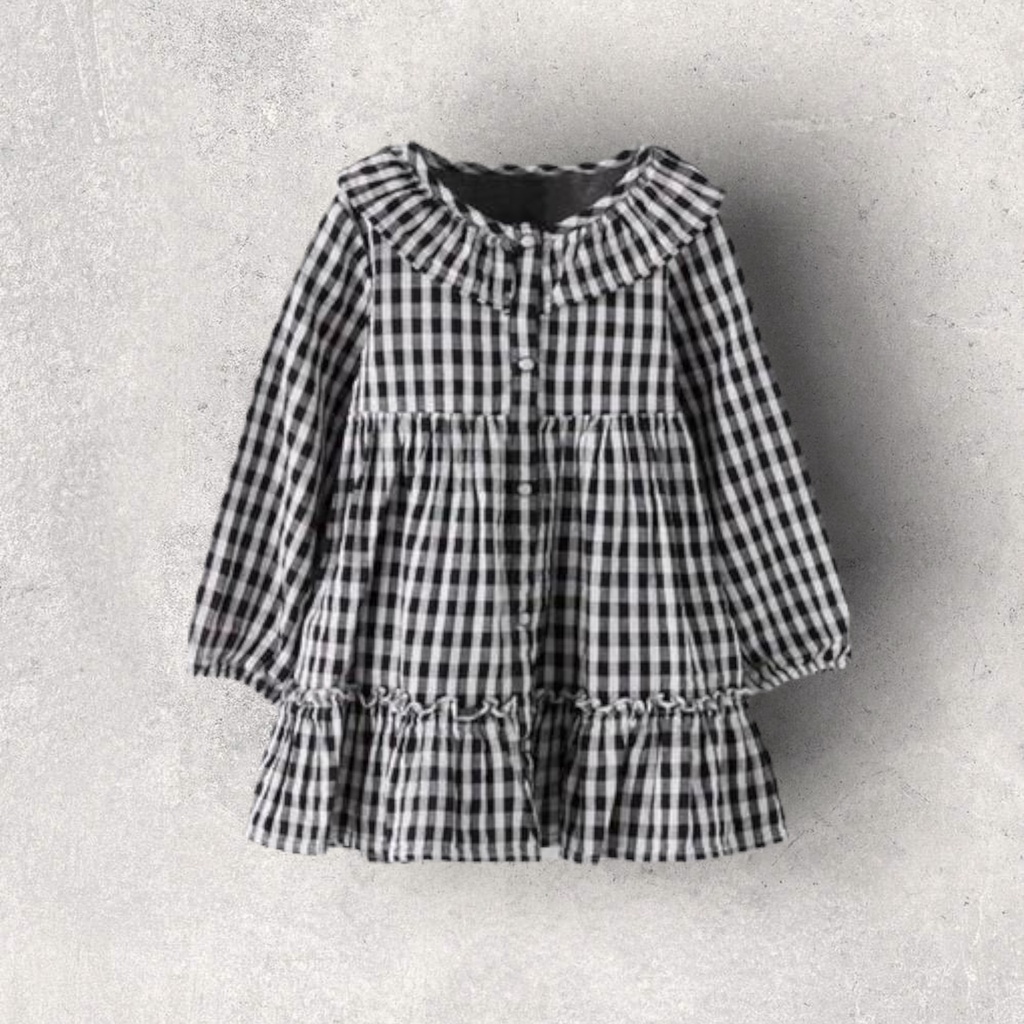 Váy Za.ra Gingham Dư Xịn Đét