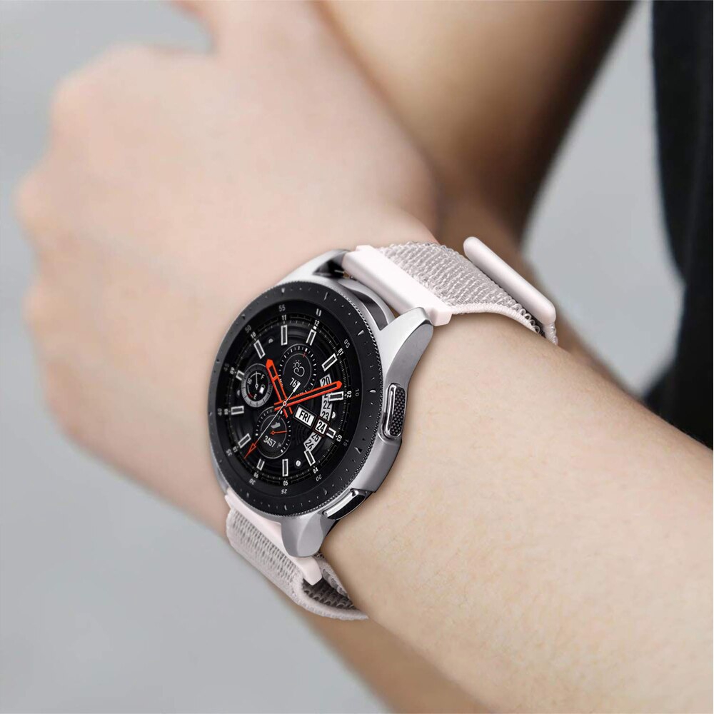 Dây đeo bằng nylon dành cho đồng hồ Samsung Galaxy 42/ 46 mm Active 2 40 mm 44 mm Gear S3/ Sport/ S2 Classic