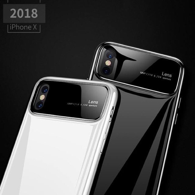 Ốp lưng lens iphone bảo vệ camera lưng bóng
