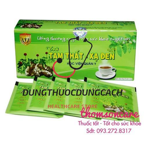 Trà Tam thất xạ đen 👍👍👍 Chính hãng 100% Học viện quân y Hà Nội