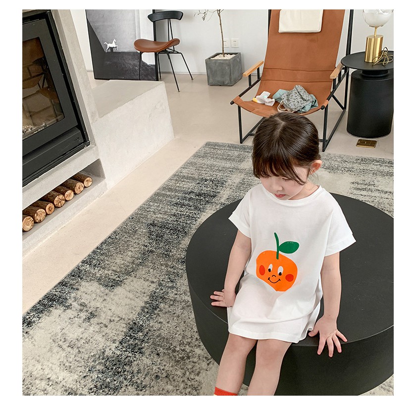 Áo trùm mông bé gái