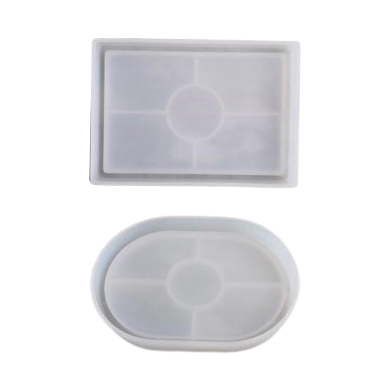 Khuôn Silicone Làm Khay Nhựa Resin Chắc Chắn Với Các Cạnh Trang Trí Nhà Ở Lý Tưởng