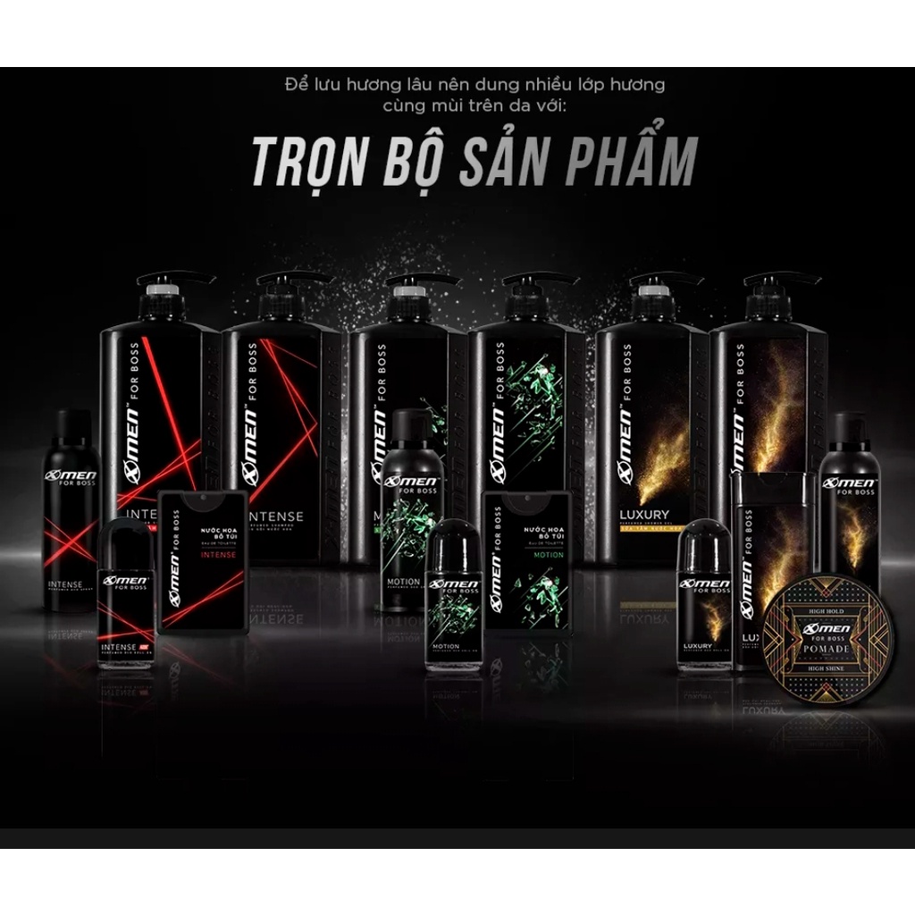 Lăn khử mùi X-men for boss hương intense 50ml