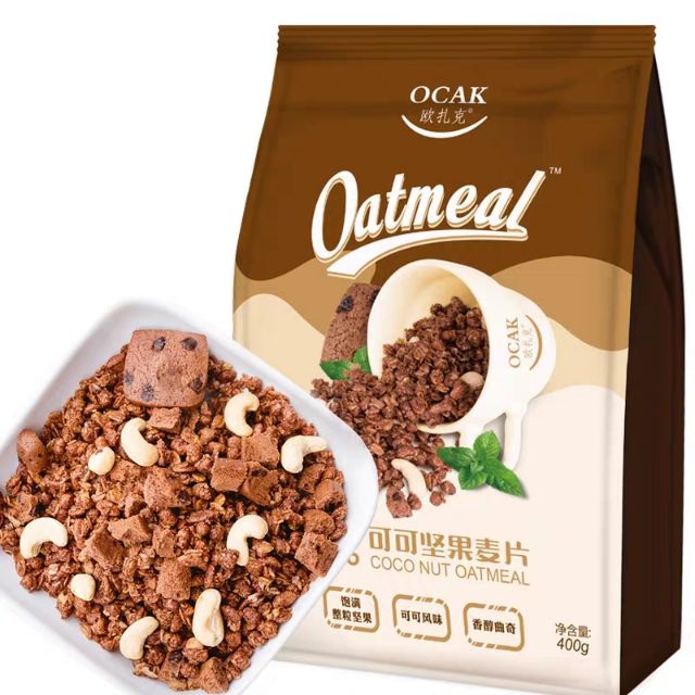 [Có sẵn] 4 vị Ngũ cốc sữa chua hoa quả Ocak nội địa - Ngũ cốc hoa quả Oatmeal