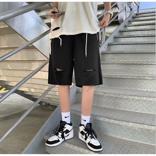 Quần short thun rách ( size M - 3XL tương ứng 30kg -100kg )