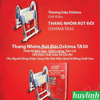 THANG NHÔM RÚT ĐÔI CHỮ A OSHIMA TA-50