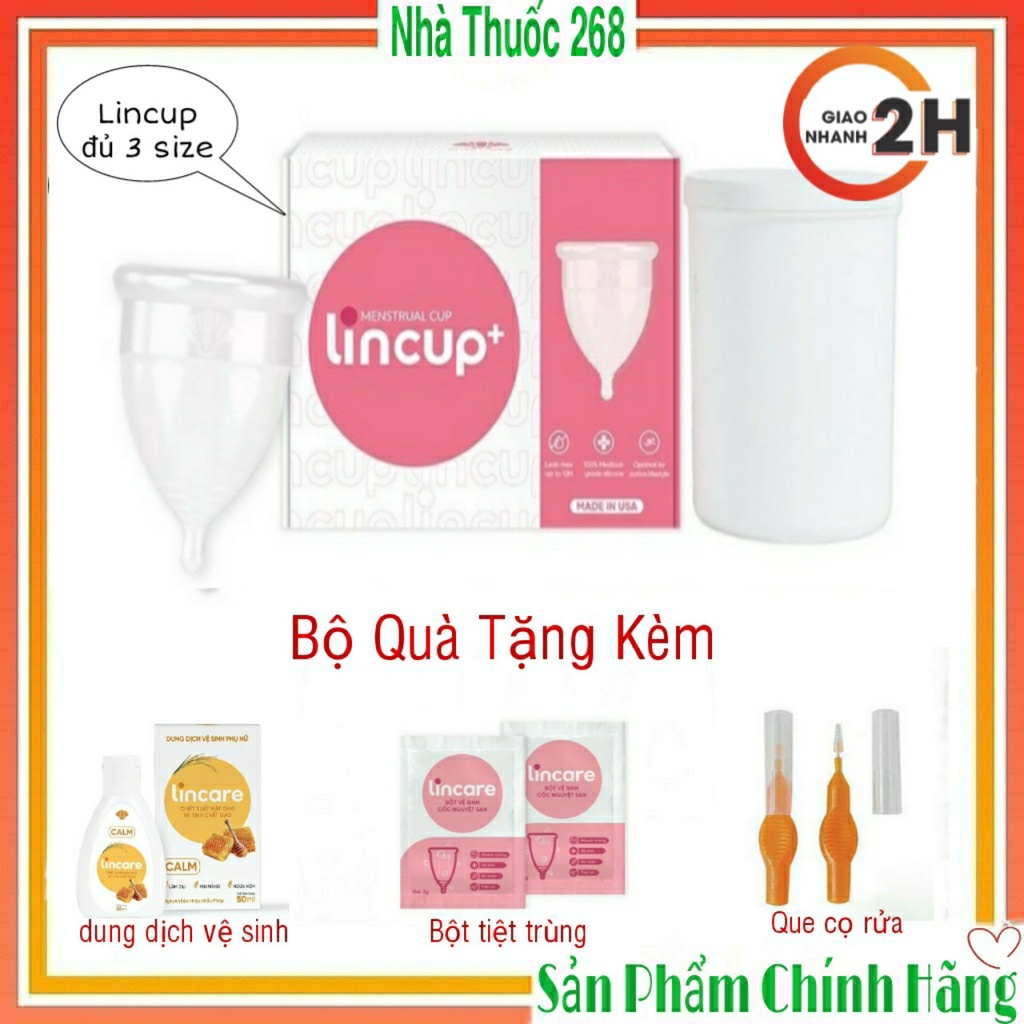 Cốc Nguyệt San LINCUP Chính Hãng Nhập Khẩu Từ Mỹ [SP Chính Hãng]