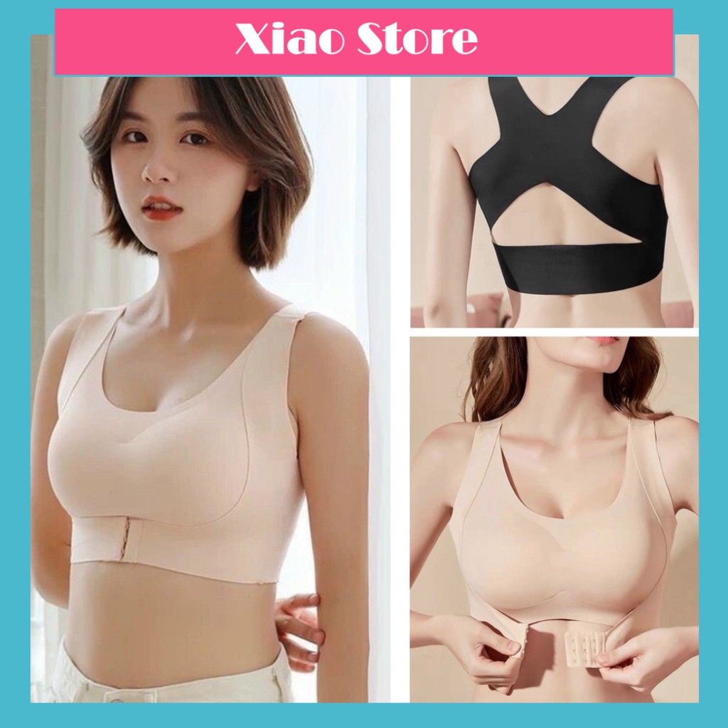 Áo lót su chống gù lưng định hình hỗ trợ vóc dáng cocoland xiao chất đẹp thoáng mát, thoát mồ hôi