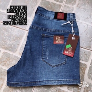 Quần short jean wat giãn 60-95kg