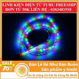 Đèn Led Dây Dán Xe Máy 12V Dài 1m Không Nháy(Đỏ, Vàng, Xanh Lá, Xanh Dương, Trắng)- Linhkiendientubk