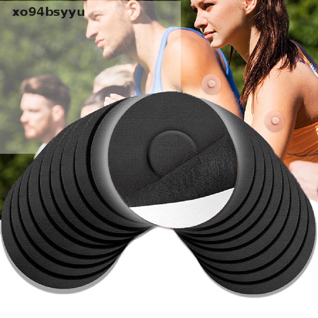 Set 5 Miếng Dán Cảm Biến Xo94Bsyu Màu Đen Thoáng Khí Không Trượt