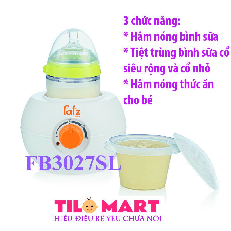 Máy hâm sữa/ tiệt trùng bình sữa FATZ BABY (FB3002SL/FB3003SL/FB3012SL/FB3027SL)