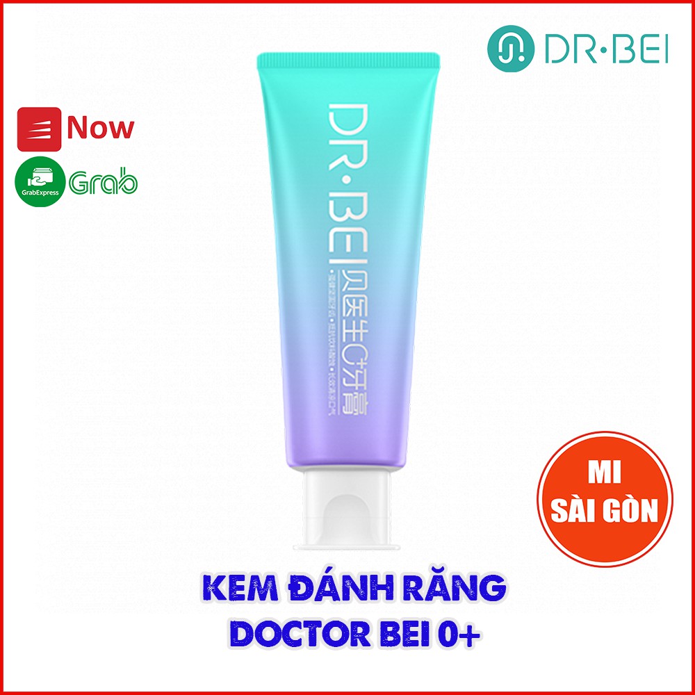 [Hỏa Tốc HCM] Kem đánh răng Xiaomi Doctor Bei 0+