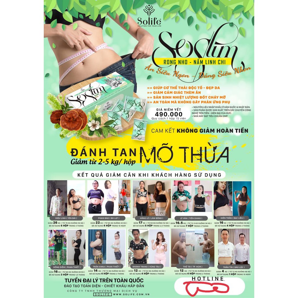 Kẹo Socola Giảm Cân SoSlim