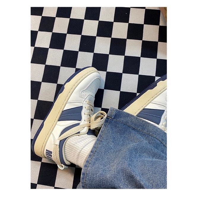 Giày Thể Thao Ulzzang Màu Xanh Rêu Thiết Kế Đặc Biệt - G05