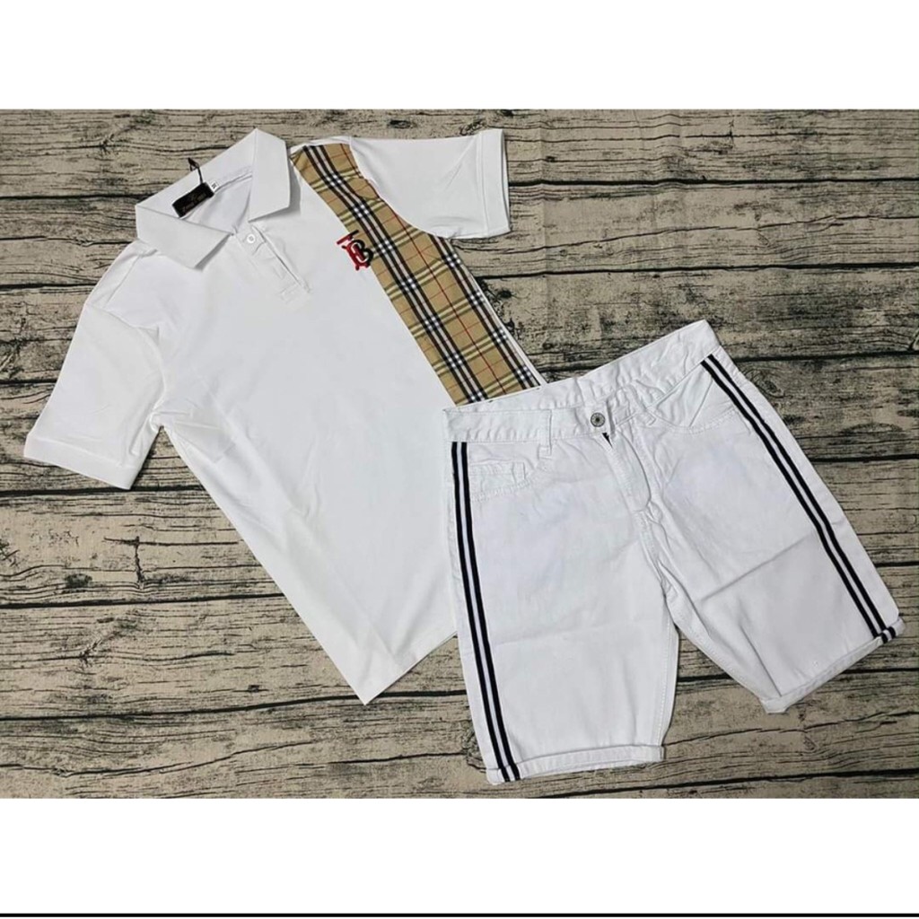 Áo thun nam tay ngắn có cổ polo 2 màu co dãn tốt cao cấp | BigBuy360 - bigbuy360.vn