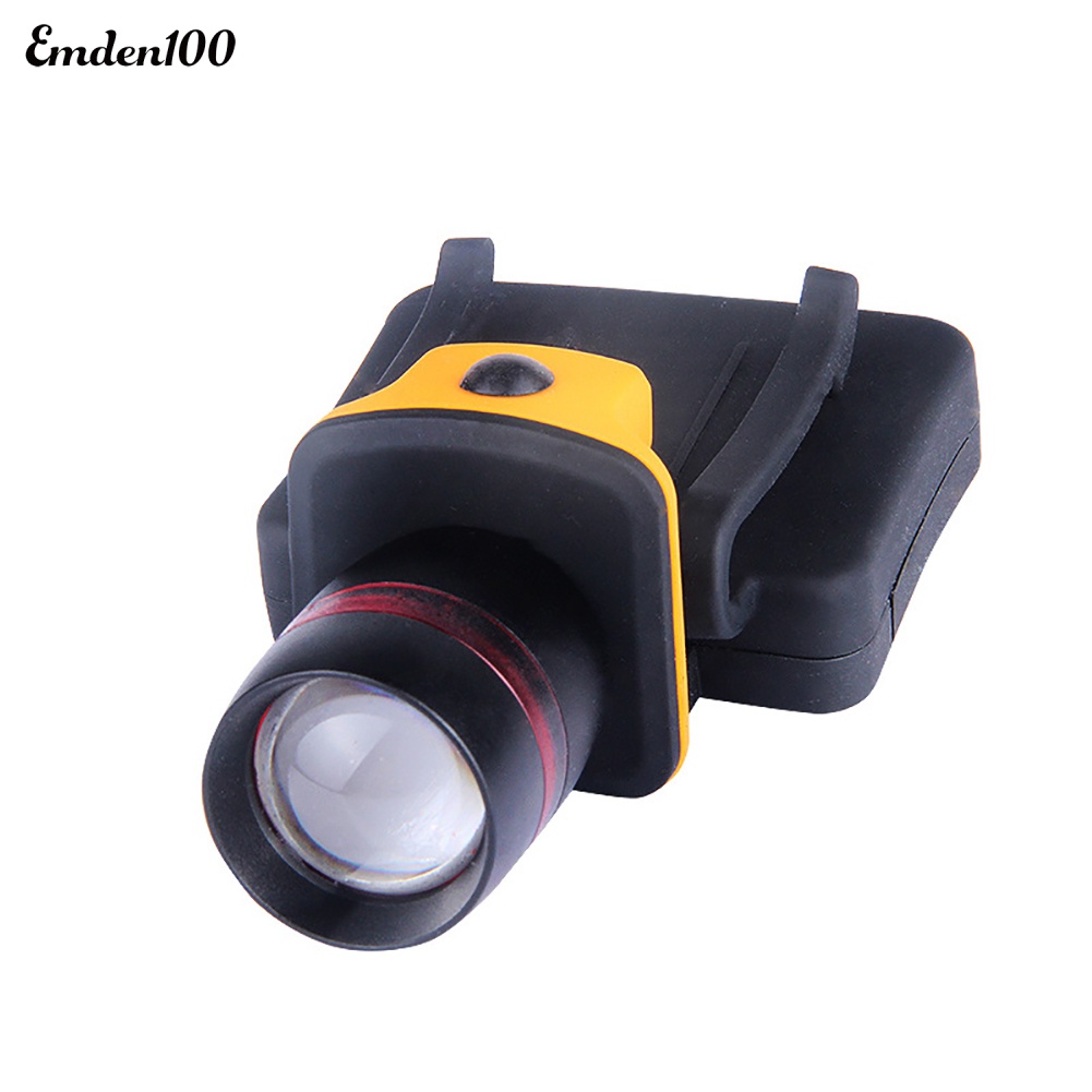 [EMDN] Đèn Pin Kẹp Vành Mũ Lưỡi Trai Phóng To Ban Đêm