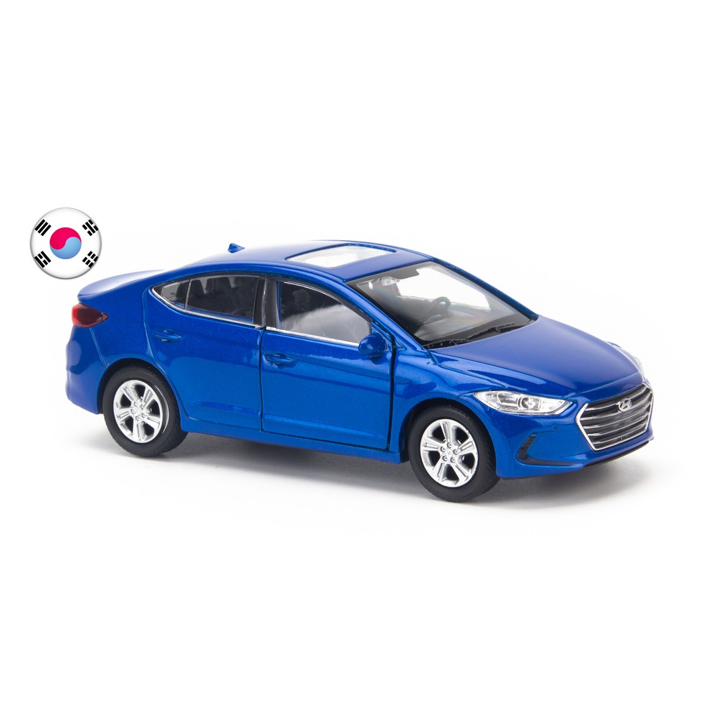 Mô hình xe Hyundai Tucson, Santafe, Elantra 1:36 Welly