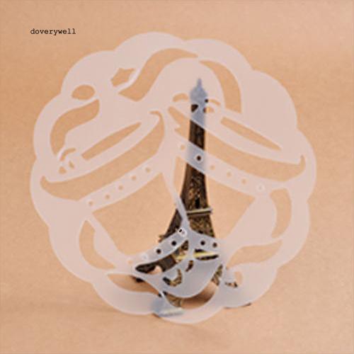 Bộ 6 tấm rắc bột trang trí bánh