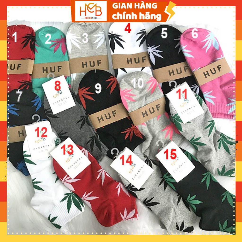 Vớ Ngắn Hình Chiếc Lá - Tất Họa Tiết Lá Cỏ